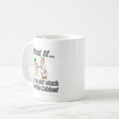 Mug Classeur coincé par cravate (Devant gauche)