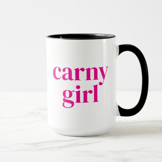 Mug Classic Carny Girl Big (Droite)