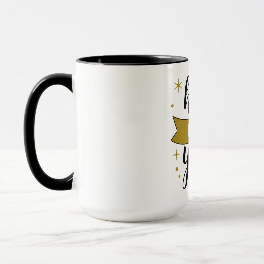 Mug Classic Ceramic Coffee Mug" "Customizable Photo Mu (Gauche)