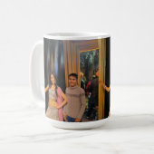 Mug Classic Ceramic Coffee Mug" "Customizable Photo Mu (Devant gauche)