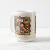 Mug Classic Christmas Plaid Photo Template ID1141A (Devant gauche)