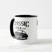 Mug Classic Dad Vintage Car Coffee (Devant gauche)