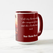 Mug Classic Grand Canyon WPA Style Personalized (Devant droit)
