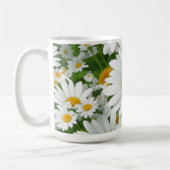 Mug Classic marguerite motif blanc champs fleuris verd (Gauche)