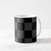 Mug Classic moderne noir & fumée noir tableau de bord (Devant droit)
