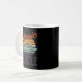 Mug Classic Muscle Conception Voiture Hommes Vintage V (Devant gauche)
