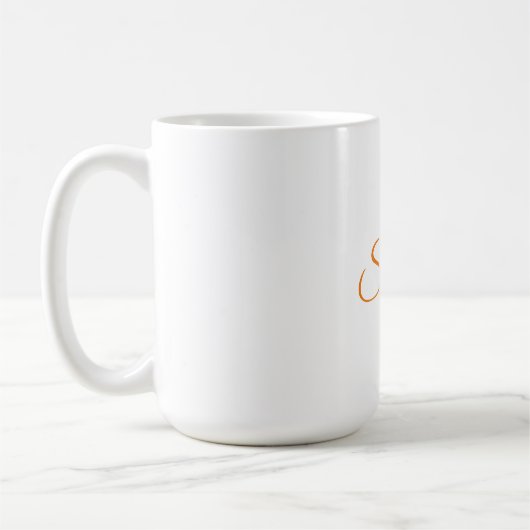 Mug Classic Plain Simple Clean Nom professionnel (Gauche)