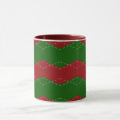 Mug Classic red and green christmas (Centre)