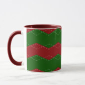 Mug Classic red and green christmas (Gauche)