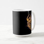 Mug Classic Tattoo Inspired Line Art Design (Devant droit)