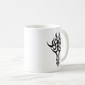 Mug Classic Tattoo Inspired Line Art Design (Devant droit)
