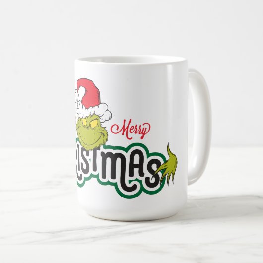 Mug Classic The Grinch | Joyeux Joyeux Noël (Devant droit)
