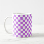 Mug Classic visual magenta checkerboard  (Gauche)