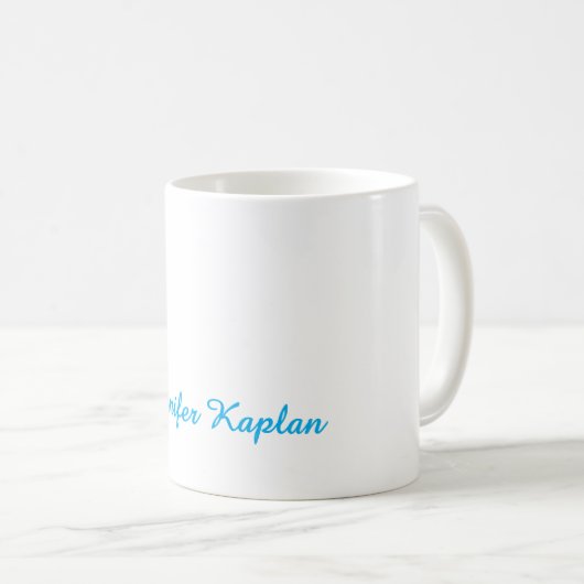 Mug Classical Handwriting Minimalist Professional (Devant droit)