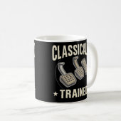 Mug Classically Trained Funny Car Pedals Driver Humor (Devant droit)