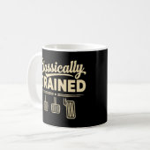 Mug Classically Trained Manual Car Pedals Driving (Devant gauche)