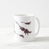 Mug Classification scientifique de la krill papillon b (Devant droit)