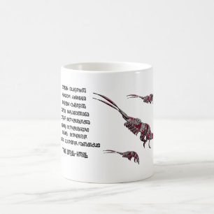 Mug Classification scientifique de la krill papillon b