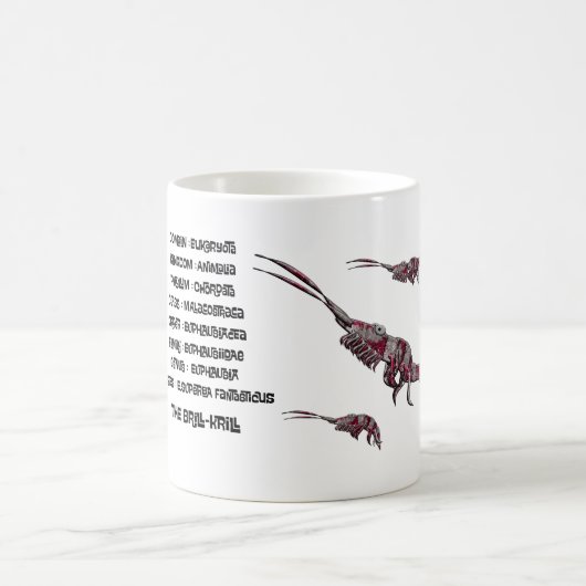 Mug Classification scientifique de la krill papillon b (Centre)