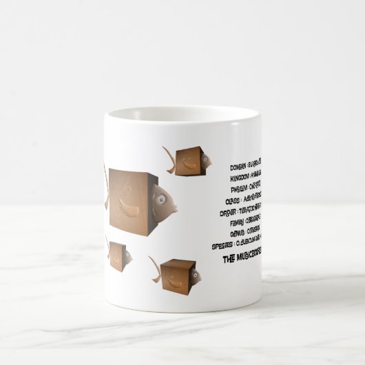 Mug Classification scientifique pour le poisson-boîte (Centre)