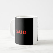 Mug classique, 11 oz (Devant gauche)
