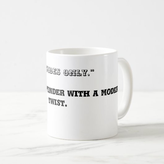 Mug classique, 11 oz (Devant droit)