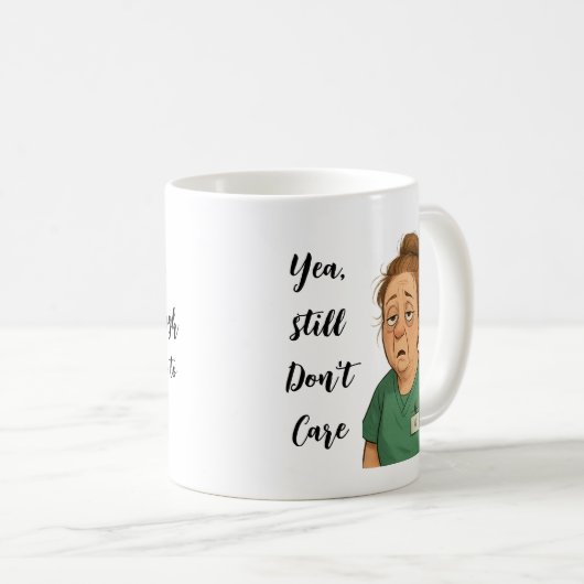Mug classique, 11 oz, Infirmière (Devant droit)