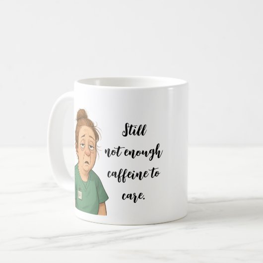 Mug classique, 11 oz, Infirmière (Devant gauche)