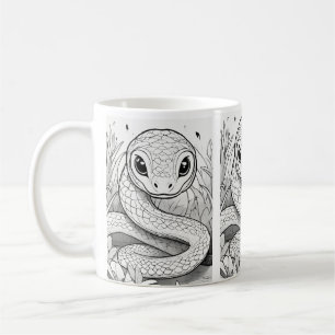 Mug classique, 11 oz, Mug dragon, Coupe du café, S