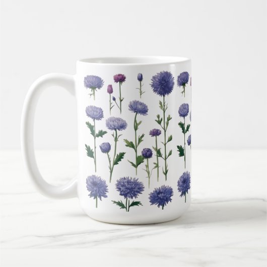 Mug classique 15 oz - Bouquet floral Design (Gauche)