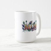 Mug Classique 15 oz : Design "Maman" Réconfortant (Devant droit)