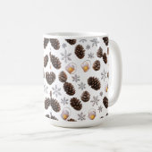 Mug classique 15 oz | Hol de la lanterne à flocon (Devant droit)