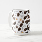 Mug classique 15 oz | Hol de la lanterne à flocon (Devant gauche)
