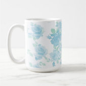 Mug classique 15oz à Elzbieta aqua basil (Gauche)