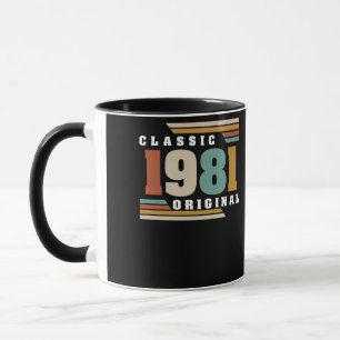 Mug Classique 1981 Original 41e Anniversaire 41 Ans