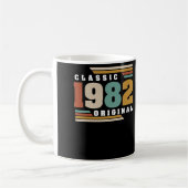 Mug Classique 1982 Original 40e anniversaire 40 ans (Gauche)