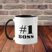 Mug Classique #1 Boss Bicolore Gras