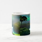 Mug classique, 325 ml beau design tropical (Centre)