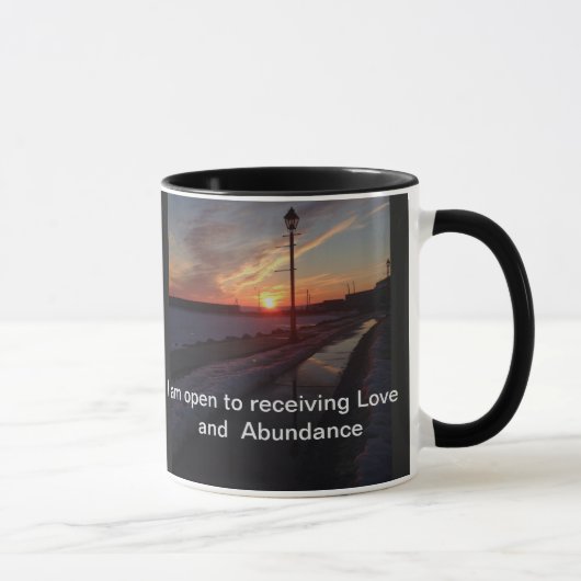 Mug classique, 325 ml d'affirmation inspirante Je (Droite)