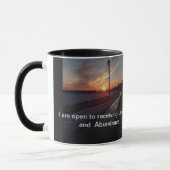 Mug classique, 325 ml d'affirmation inspirante Je (Gauche)