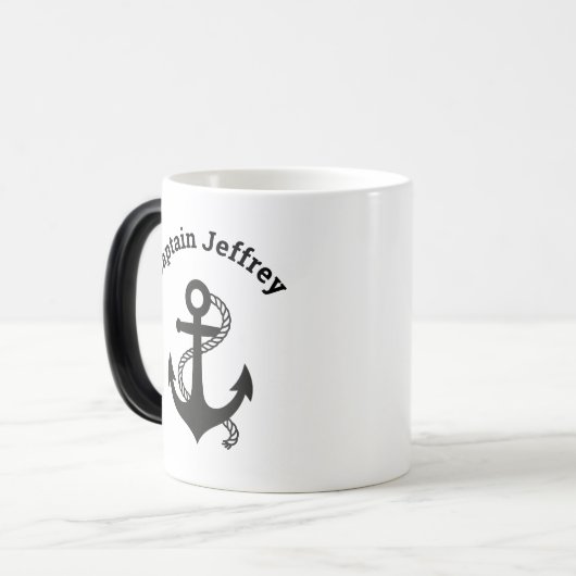 Mug classique Ancre nautique pour le marin ! (Devant gauche)