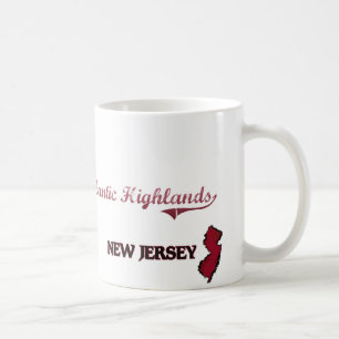 Mug Classique atlantique de ville de New Jersey de