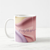 Mug classique au graphique abstrait stylisé (Gauche)