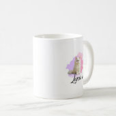 Mug Classique avec Dessin de Chat Mignon – Luna (Devant droit)