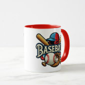 Mug Classique Baseball Essentials / Stylish Retro Lege (Devant droit)