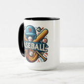 Mug Classique Baseball Essentials / Stylish Retro Lege (Devant gauche)