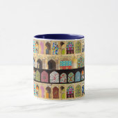 Mug classique, beau carreaux perses 11 oz (Centre)