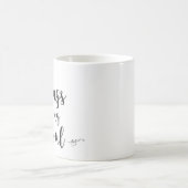 Mug classique blanc 11 oz (Centre)