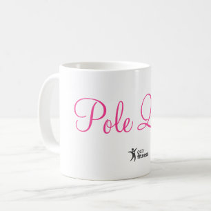 Mug classique blanc 11 oz Eco Fitness Pole Queen