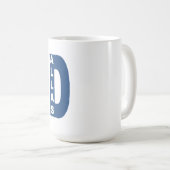 Mug classique blanc DALLAS (Devant droit)